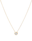 Marco Bicego 18k Yellow Gold Jaipur Pave Diamond Disk Necklace