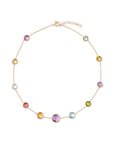 Marco Bicego 18k Yellow Gold Multi-Gemstone Jaipur Necklace