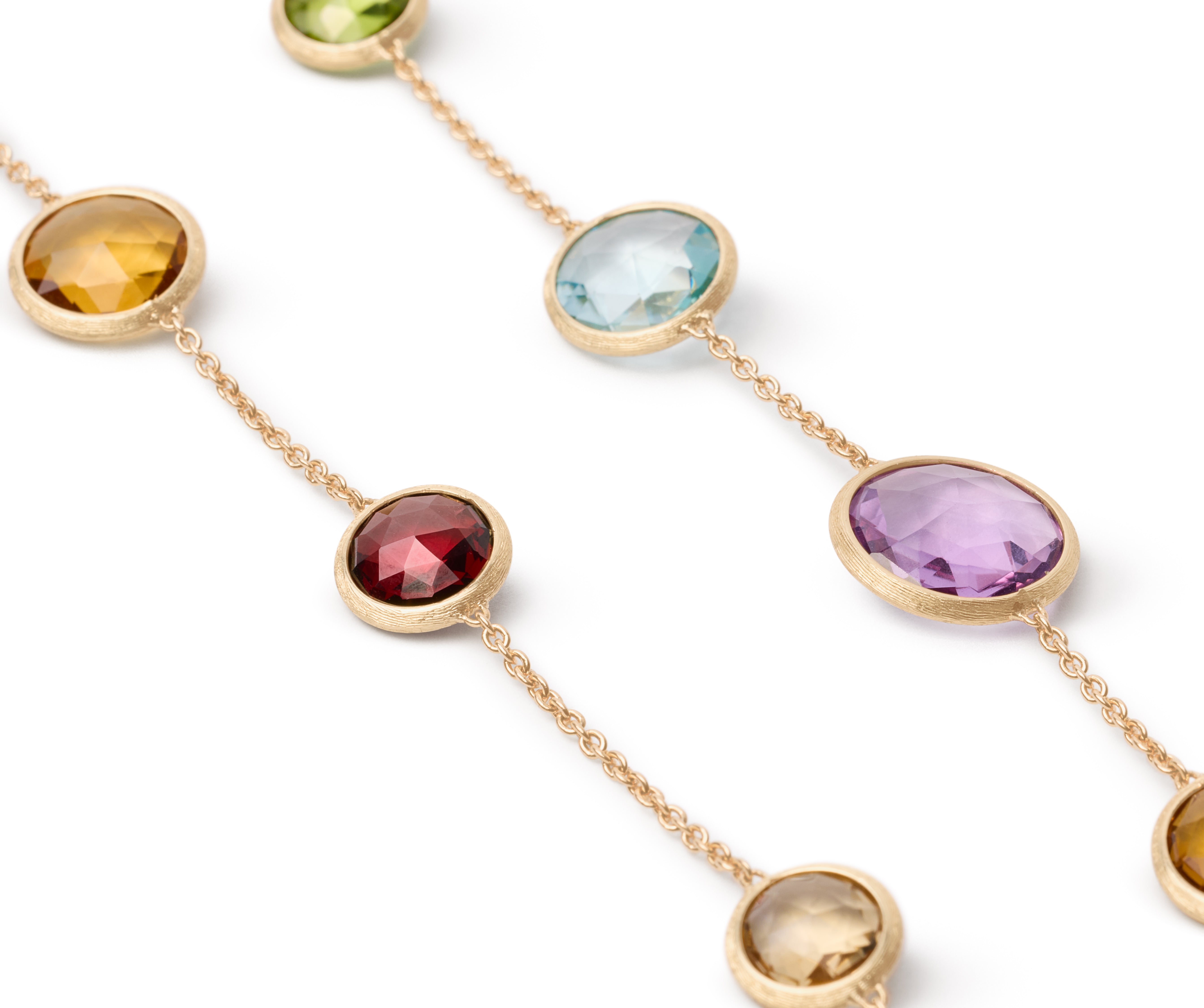 Marco Bicego 18k Yellow Gold Colored Gemstone Necklace