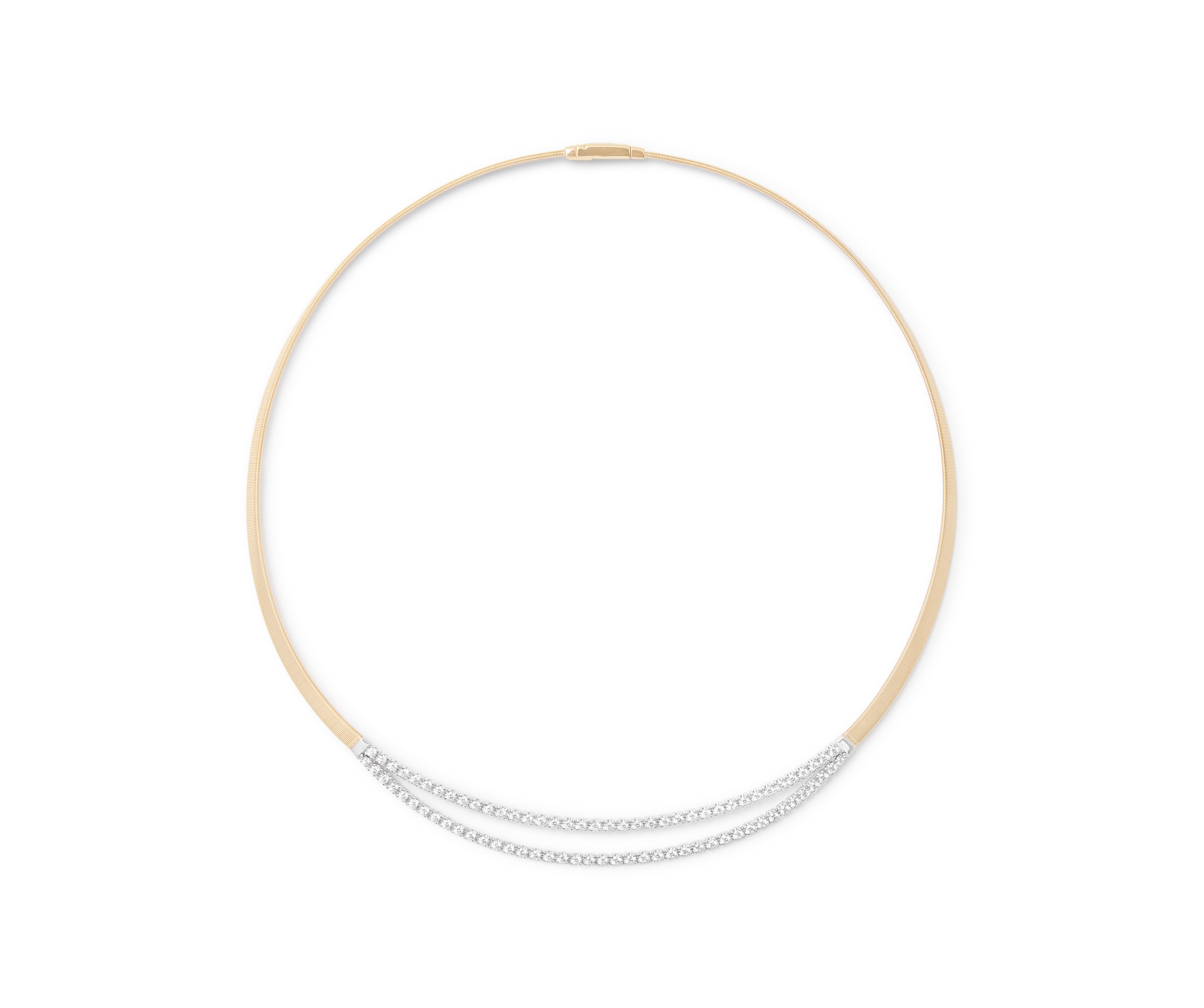 Marco Bicego 18k Yellow Gold Masai Diamond Necklace