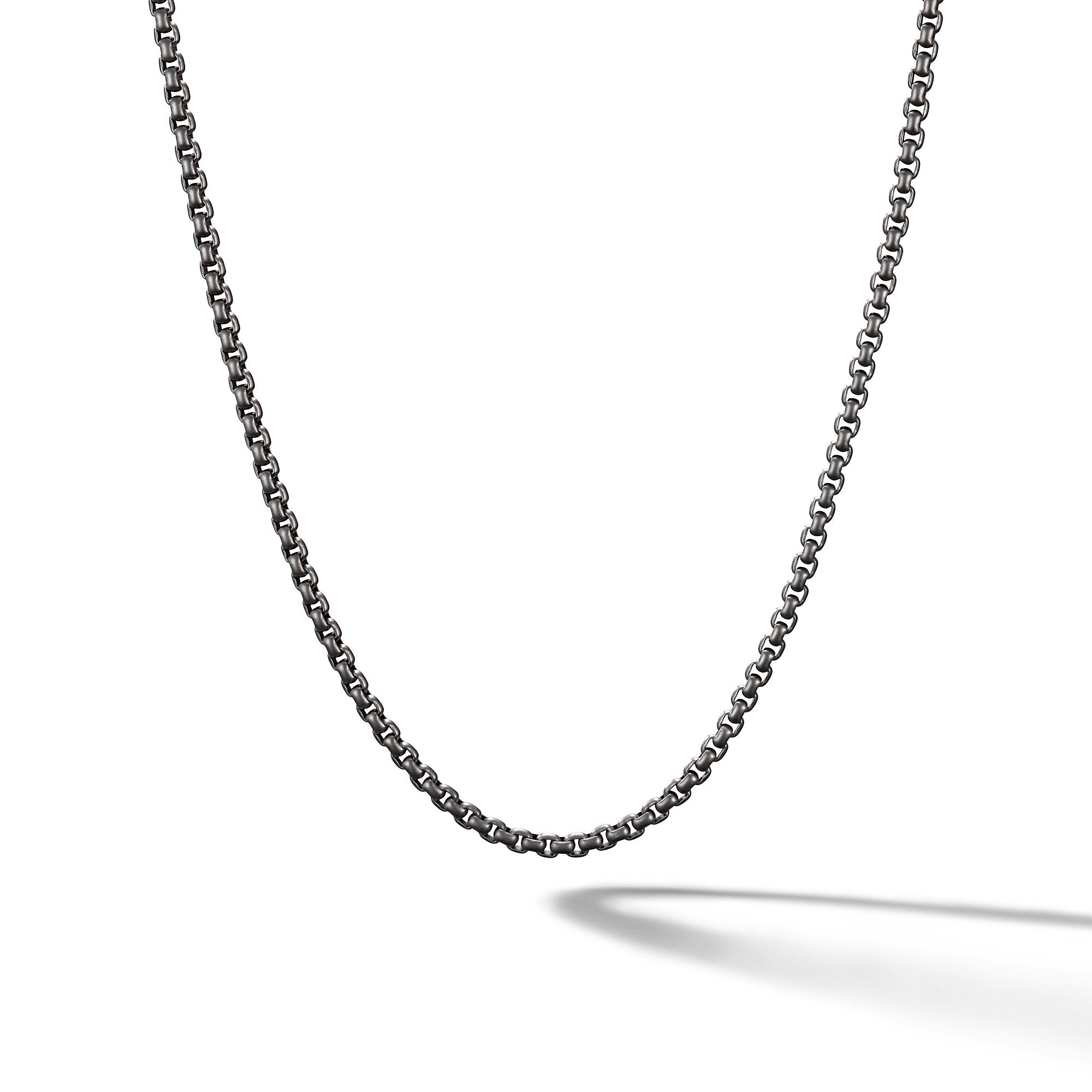 Box Chain Necklace In Stainless Steel 2.7mm