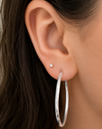 "The Perfect Hoop" Classic Large Earrings, 45mm