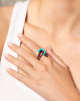 Emily P. Wheeler 18k Yellow Gold Multi-Stone Buckle Ring