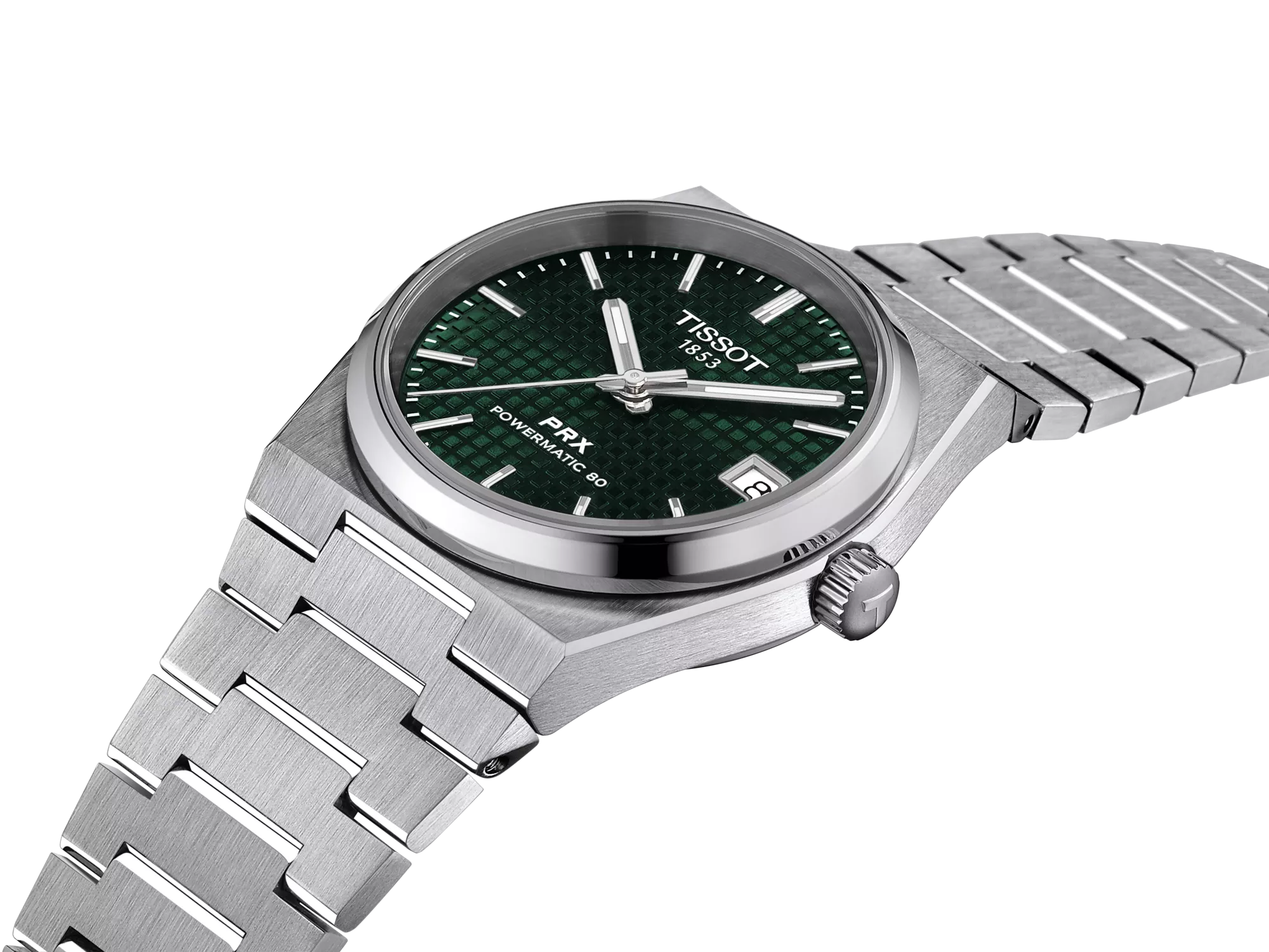 Tissot PRX 35mm Automatic Watch with Green Dial | Brown & Company Tissot PRX 35mm Automatic Watch with Green Dial | Brown & Company
