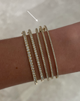 Round Diamond Bangle, 0.57ctw