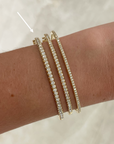 Round Diamond Bangle, 1.45ctw