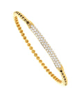 Brown & Co. 18K YELLOW GOLD Pavé DIAMOND BANGLE