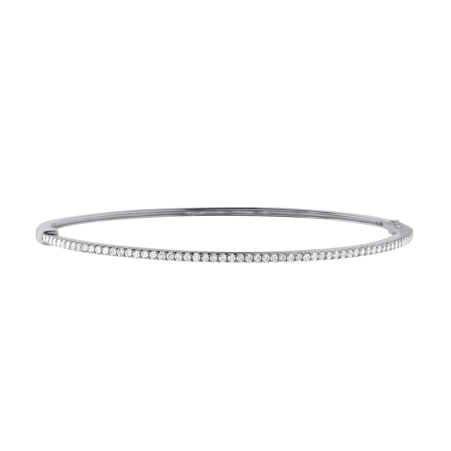 Round Diamond Bangle, 0.57ctw