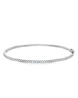 Brown & Co. 18k White Gold Diamond Bangle