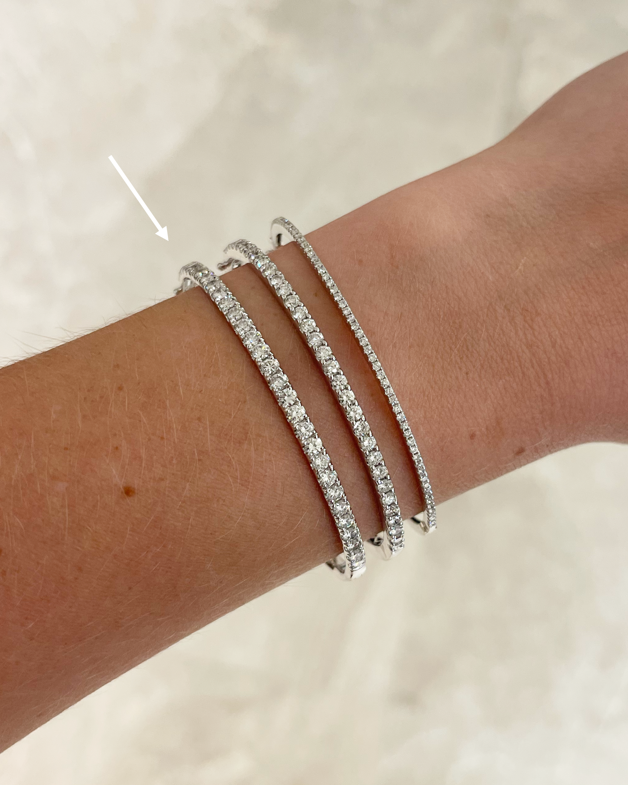 Diamond Bangle, 1.99ctw