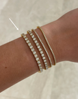 Round Diamond Tennis Bracelet, 8.20ctw