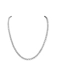 Brown & Co. 18k White Gold Diamond Riviera Necklace