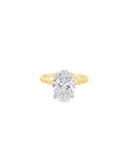 The Davenport 18K Yellow Gold Oval Engagement Ring