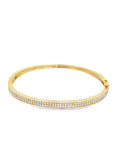 Brown & Co. 18k Yellow Gold Diamond Bangle