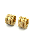 Estate 18k Yellow Gold H. Stern Huggie Earrings