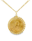 Estate 1924 Liberty Coin Pendant