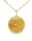 Estate 1924 Liberty Coin Pendant