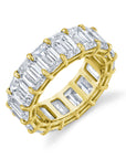 Norman Silverman 18k Yellow Gold Diamond Band