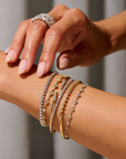 Memoire 18K Yellow Gold CADENCE Diamond Bracelet
