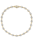 Round Diamond Station Bracelet, 2.05ctw