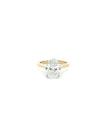 The Davenport 18K Yellow Gold Oval Engagement Ring