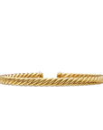 David Yurman Modern Oval Cablespira® Bracelet In 18k Yellow Gold, 4.5mm