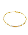 Memoire 18k Yellow Gold Line Bracelet