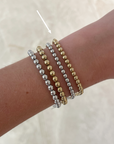 Brown & Co. 14k Yellow Gold Beaded Bracelet