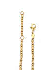 Brown & Co. 14k Yellow Gold Medium Beaded Anklet