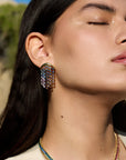 Emily P. Wheeler 18k Yellow Gold Fringe Ombre Sapphire Earrings