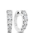 Memoire 18K White Gold Diamond Earrings