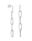 Brown & Co. 18k Yellow Gold 0.45ctw Diamond Drop Link Earrings
