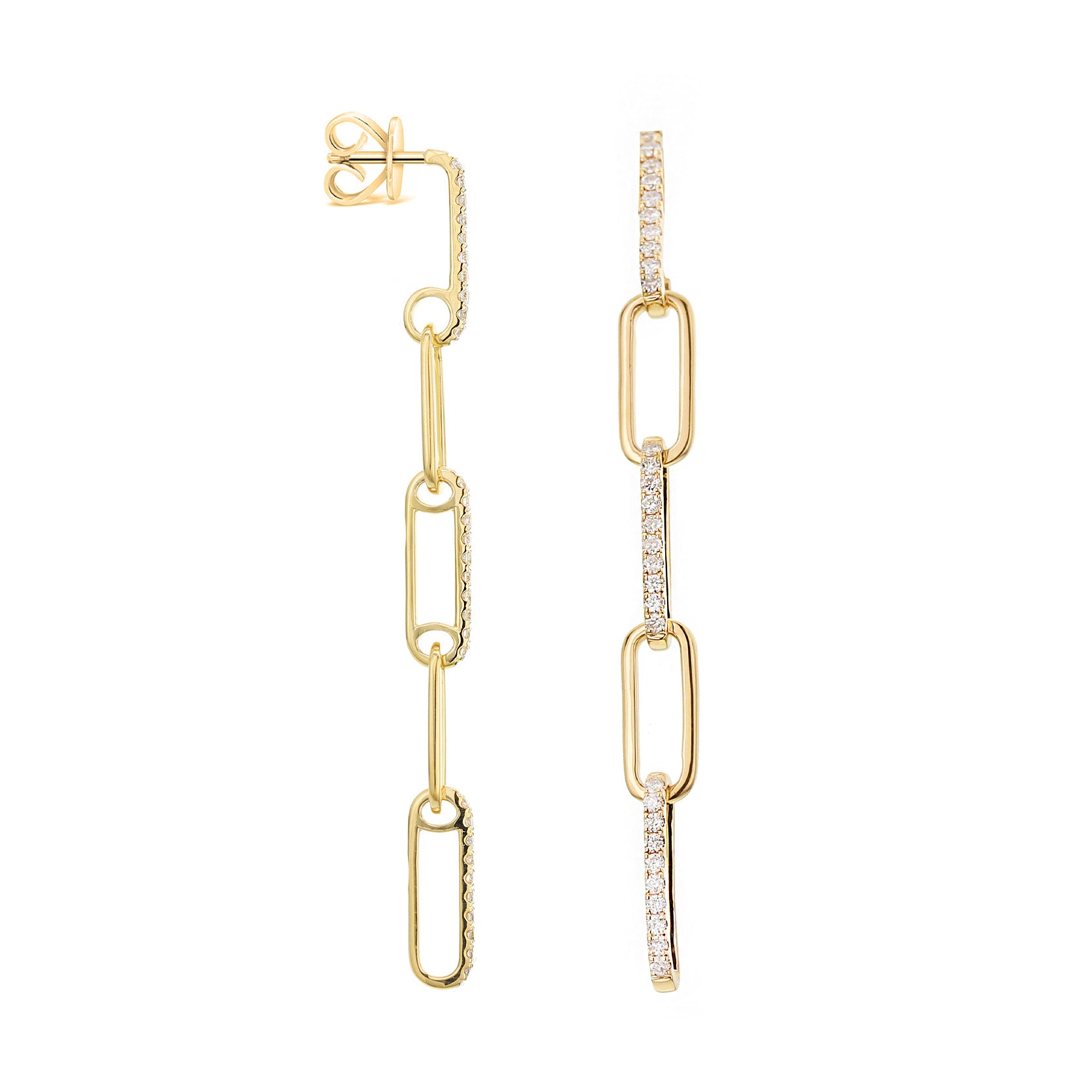 Brown &amp; Co. 18k Yellow Gold Diamond Earrings