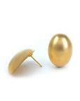 Brown & Co. 14k Yellow Gold Oval Bubble Earrings