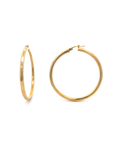 Brown & Co. 14k Yellow Gold Large Hoops Earrings