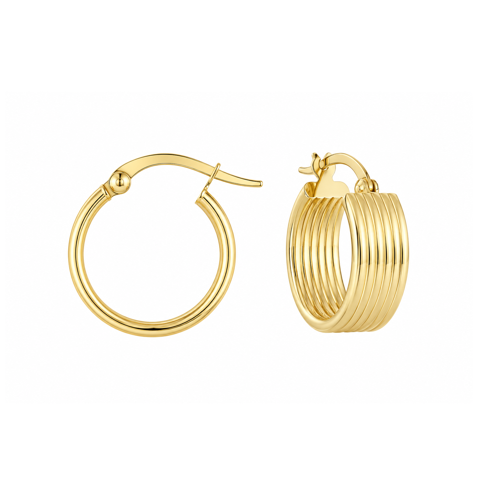 Brown &amp; Co. 14k Yellow Gold Huggie Earrings