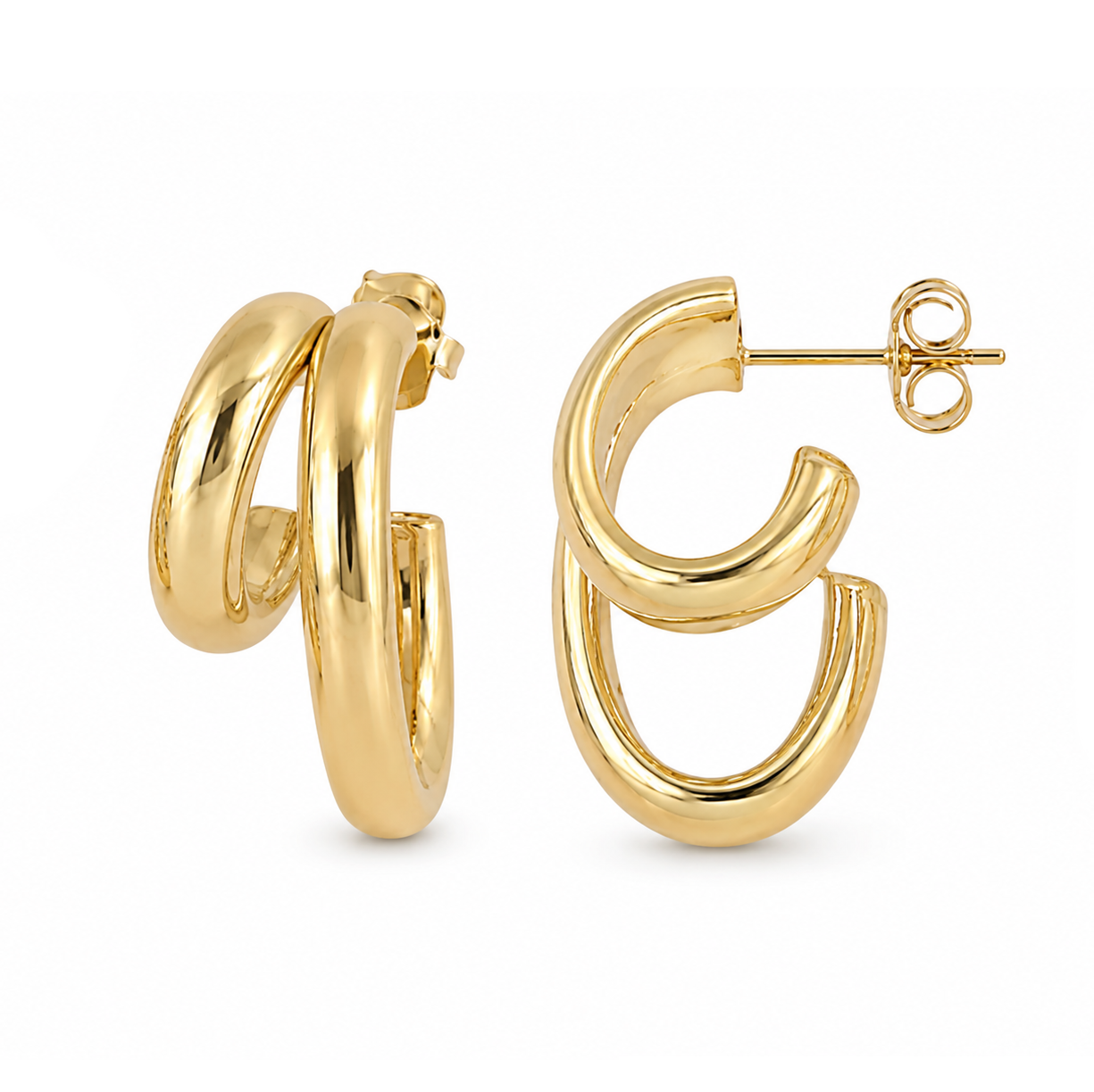 Double Hoop Earrings