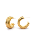 Brown & Co. 14k Yellow Gold Double Hoop Earrings