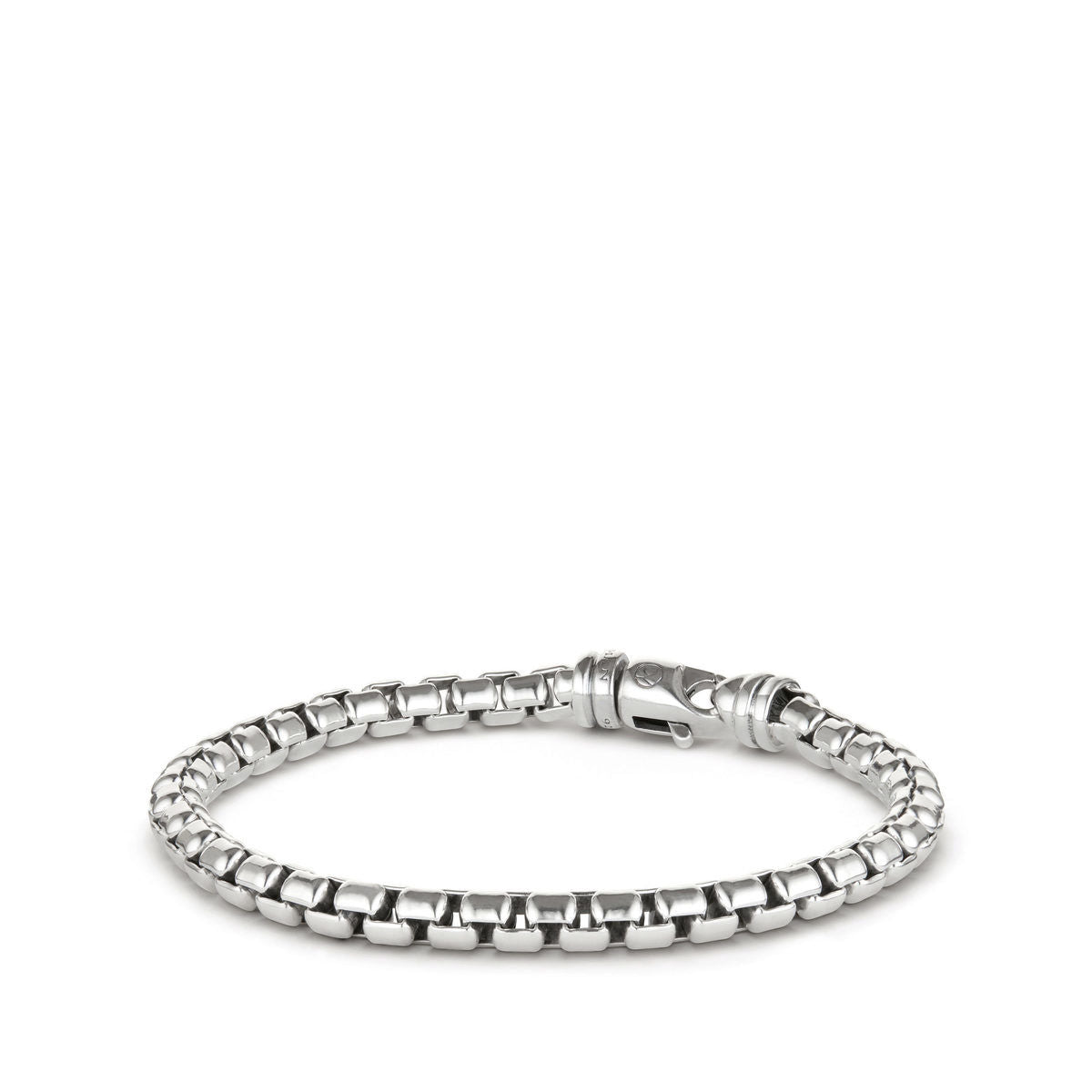 David Yurman Box Chain Bracelet In Sterling Silver
