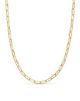 David Yurman Madison® Chain Necklace In 18k Yellow Gold With Diamonds, 4mm