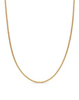 David Yurman Box Chain Necklace In 18k Yellow Gold, 1.7mm