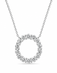 Memoire 18K White Gold SHAPES Diamond Necklace