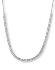 Memoire 18k White Gold Diamond Necklace