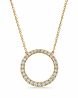 Memoire 18K Yellow Gold SHAPES Diamond Necklace