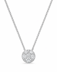 Memoire 18K White Gold HARMONY Diamond Necklace