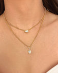 Phillips House Platinum & 18k Yellow Gold One Of One Diamond Necklace