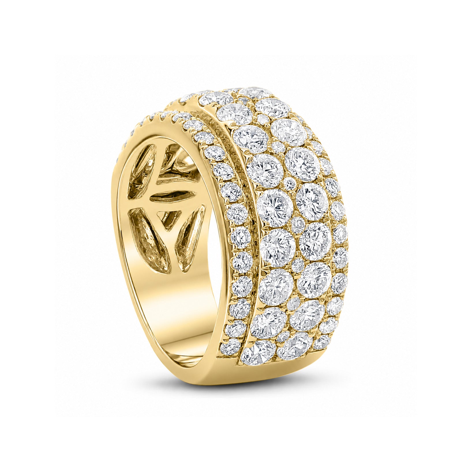 18k Yellow Gold Diamond Ring