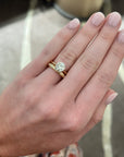Scattered Round Diamond Band, 0.14ctw
