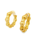 Estate 18k Yellow Gold Earrings