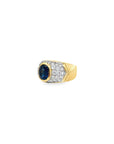 Estate 18k White & Yellow Gold Estate Ring